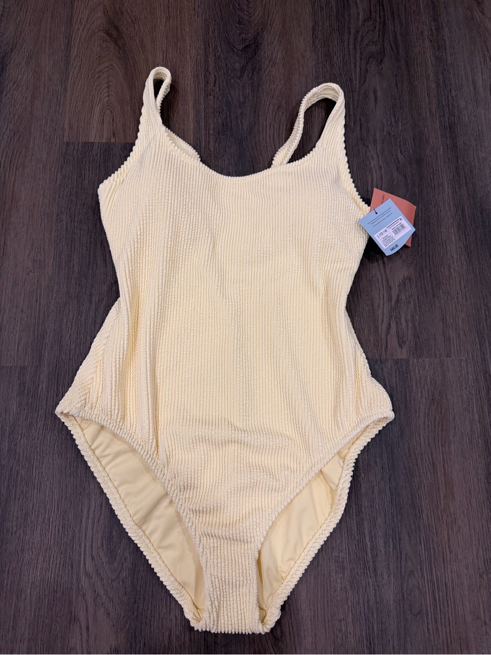 Shade and Shore Yellow One-Piece Swimsuit